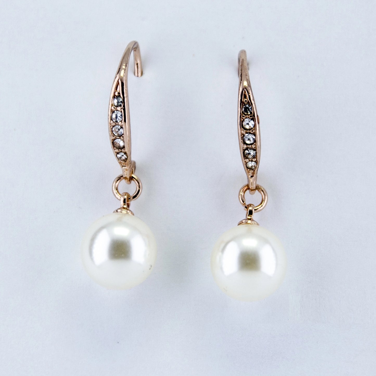 Beautiful Classic Pearl Drop Dangle Earrings