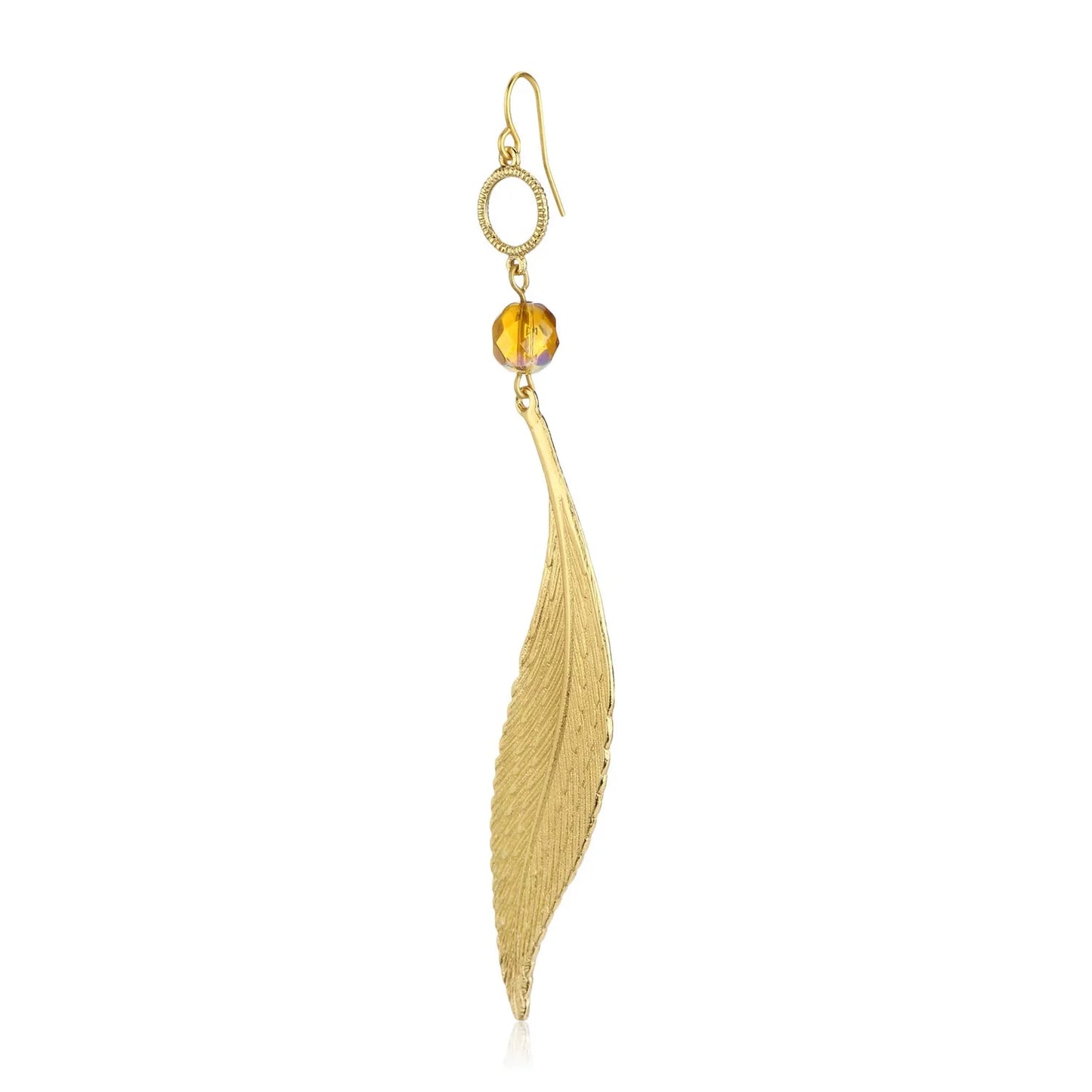 Willow Leaf Dangle Earrings