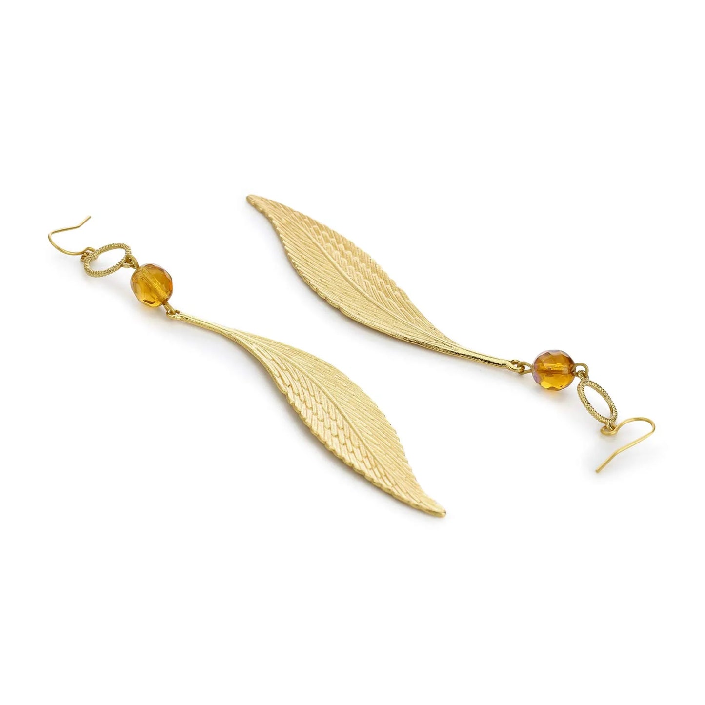 Willow Leaf Dangle Earrings