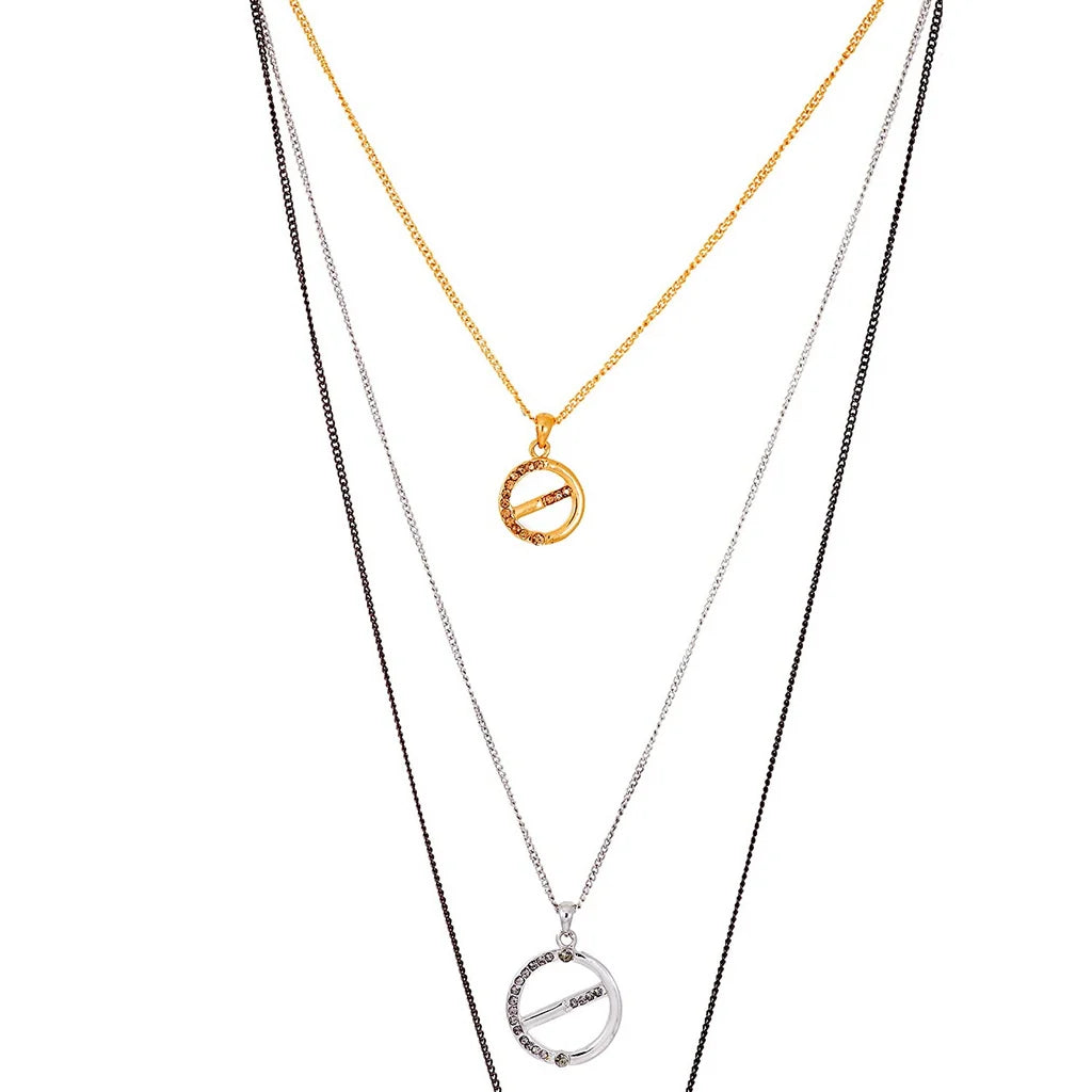 24 kt Multi Layer Necklace Set for Women & Girls